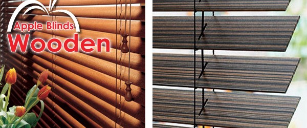 Wooden Blinds give any room, no matter what size, a warm and comfortable feel. Subtle natural grains can be matched to furniture and floors, or create a contrast with an...