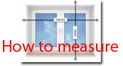 Accurate Measurements To ensure accurate measurements please use a metal tape measure. Take measurements in centimetres, to the nearest 0.1cm i.e. to the nearest millimetre. Inside Recess or Outside Recess...